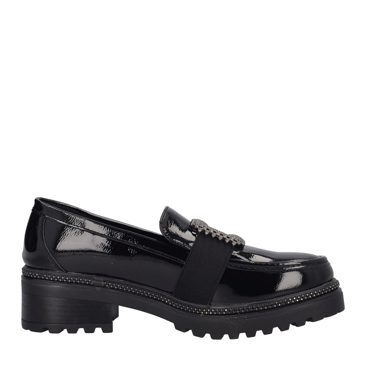 Mocassini Donna Neri in Vernice