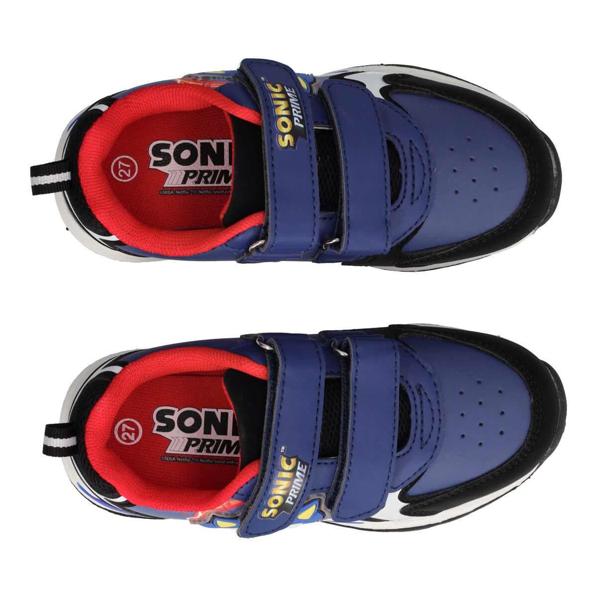 Sneakers Bambino Blu Sonic con Luci