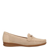 Mocassini Donna Beige