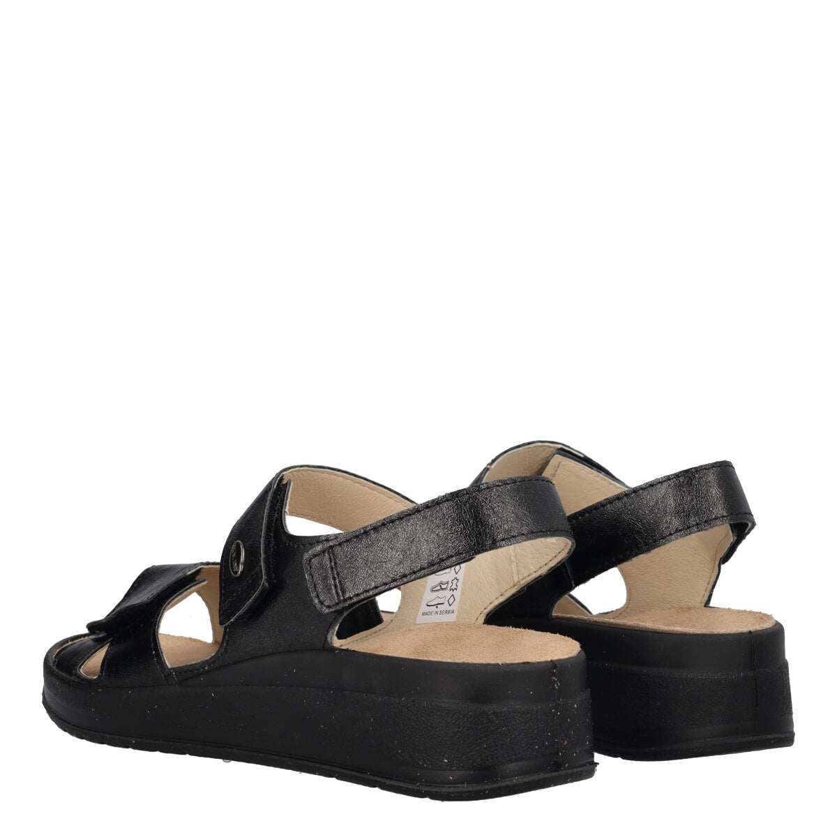 DIDA Sandali Donna Neri Comfort