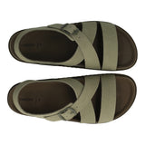 SANDYBETT Sandalo Donna Verde in pelle