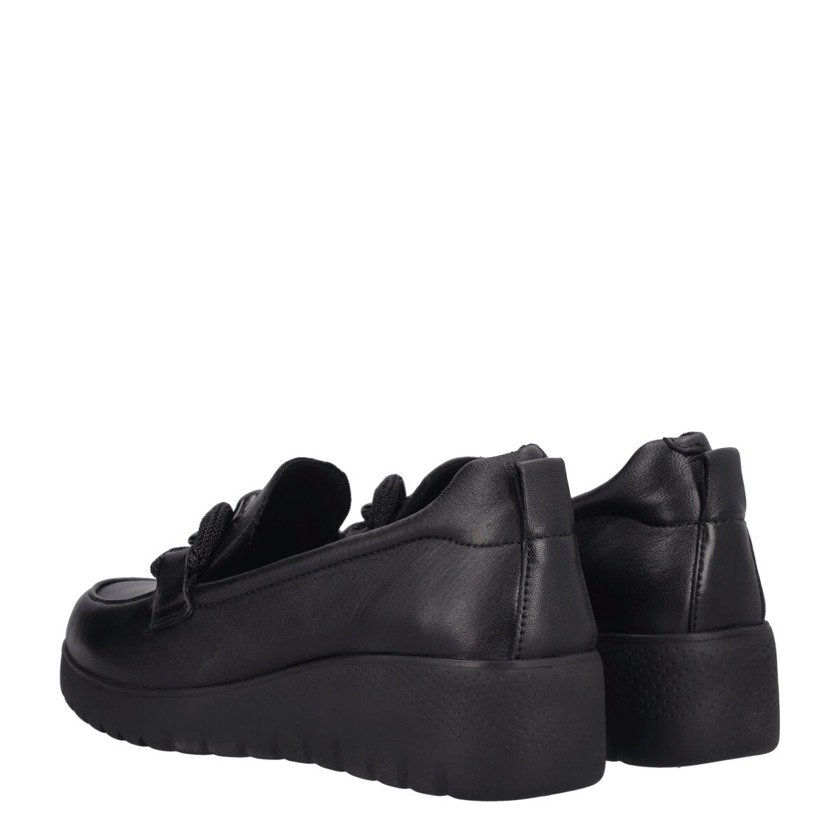 POPPY Mocassini Donna Nere Comfort