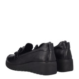 POPPY Mocassini Donna Nere Comfort