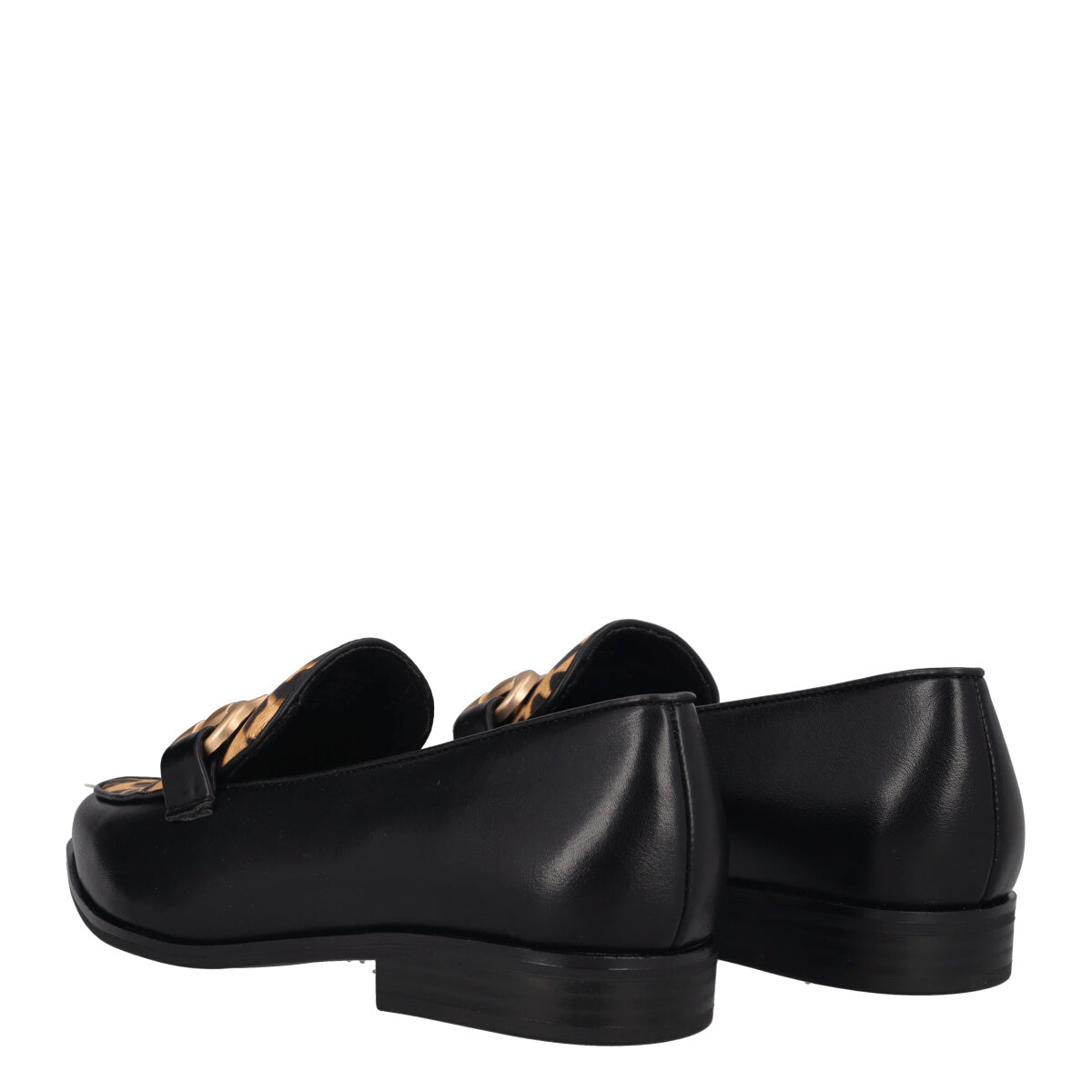 Mocassini Donna Nere e Animalier