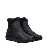 KLIZIA Stivaletti Comfort Donna Neri in Pelle