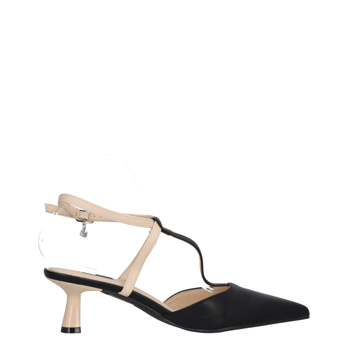 PLEASE Sandali con Tacco Donna Neri