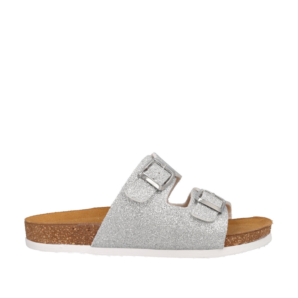 Ciabatte Bambina Argento Glitter