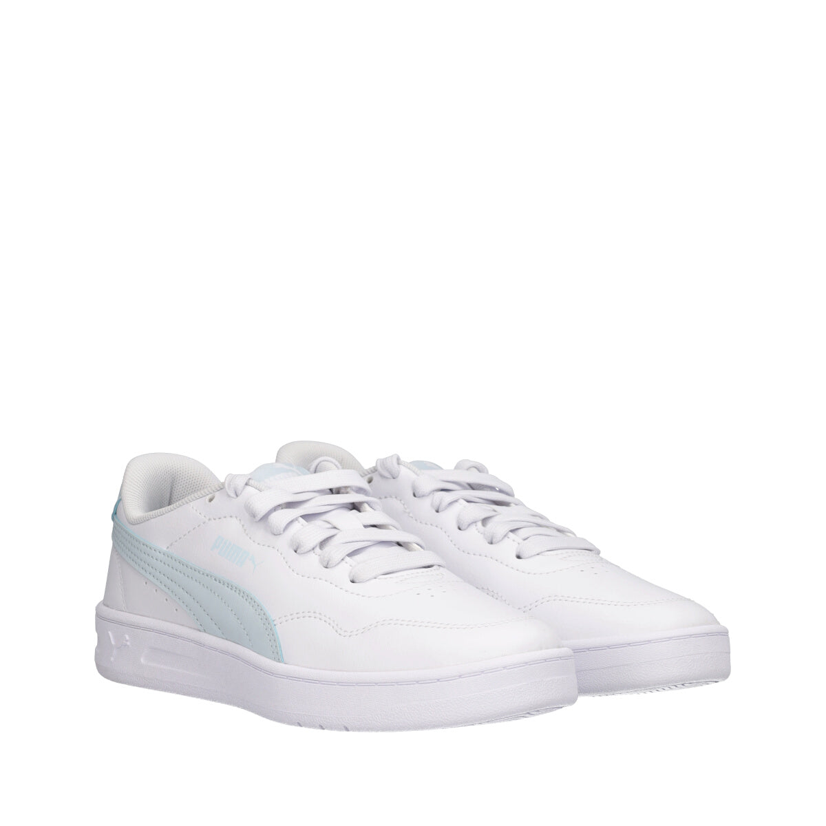 COURT LALLY JR Sneakers Bambina Bianche e Azzurre