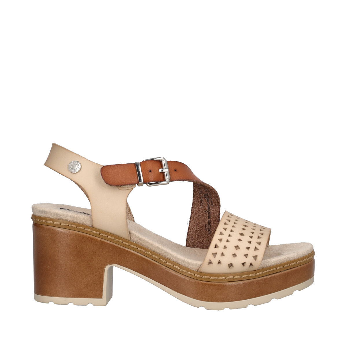 Sandalo Con Tacco Largo Ice