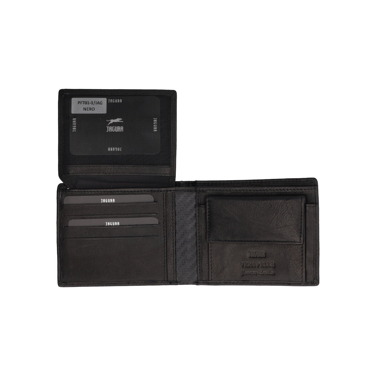 GIFT BOX - Cintura e Portafoglio Uomo Neri in Pelle