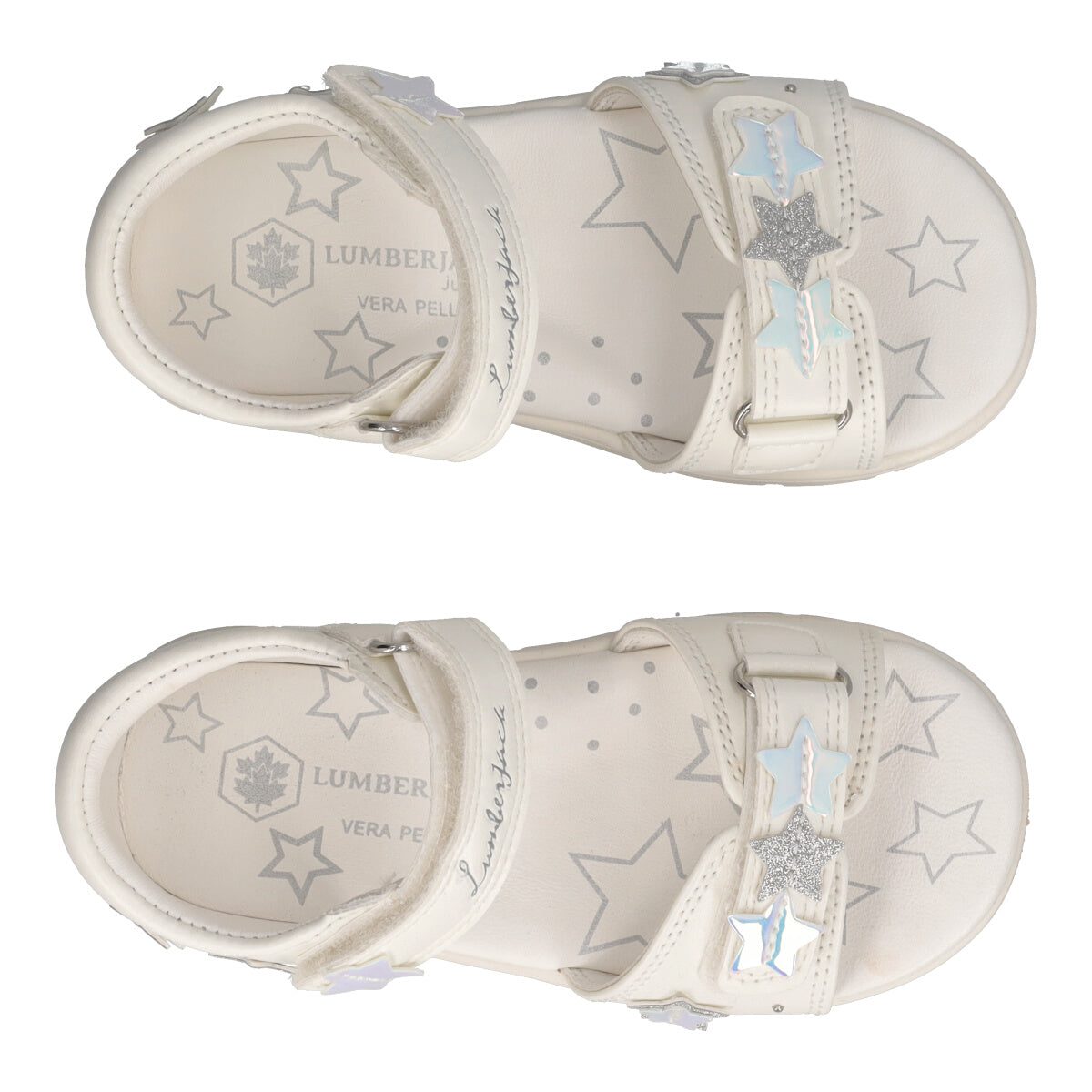 WHIPPY Sandali Bambina Bianchi