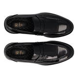 Mocassino Uomo Nero in Vernice