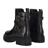 IRIDEA Stivaletti Donna Neri In Pelle