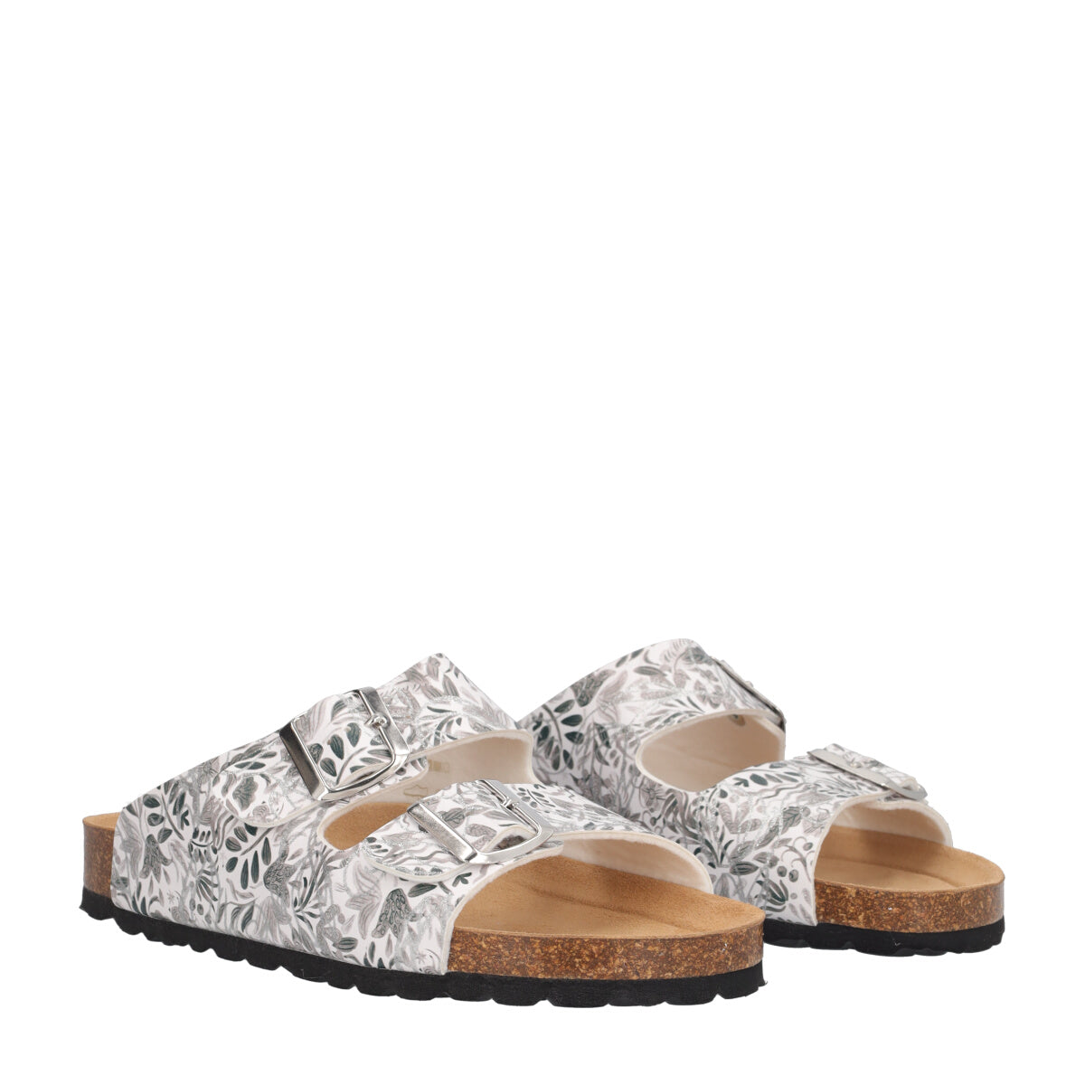 Ciabatte Donna Grigie Argento