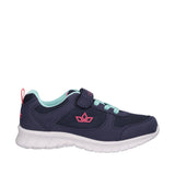 BLAINE Sneakers Bambina Blu, Turchese e Rosa