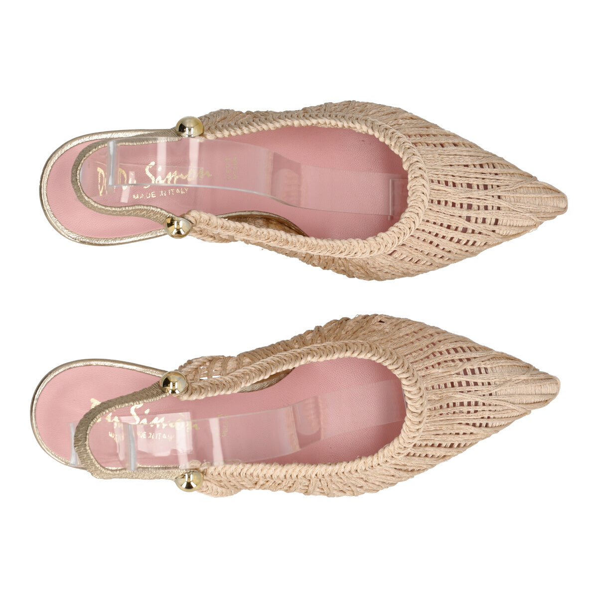 Slingback Donna Beige