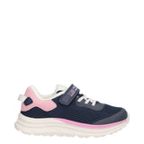 Sneakers Bambina Nere e Rosa