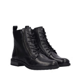 Polacchi Donna Neri in Pelle