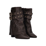 Stivaletti Donna Marroni