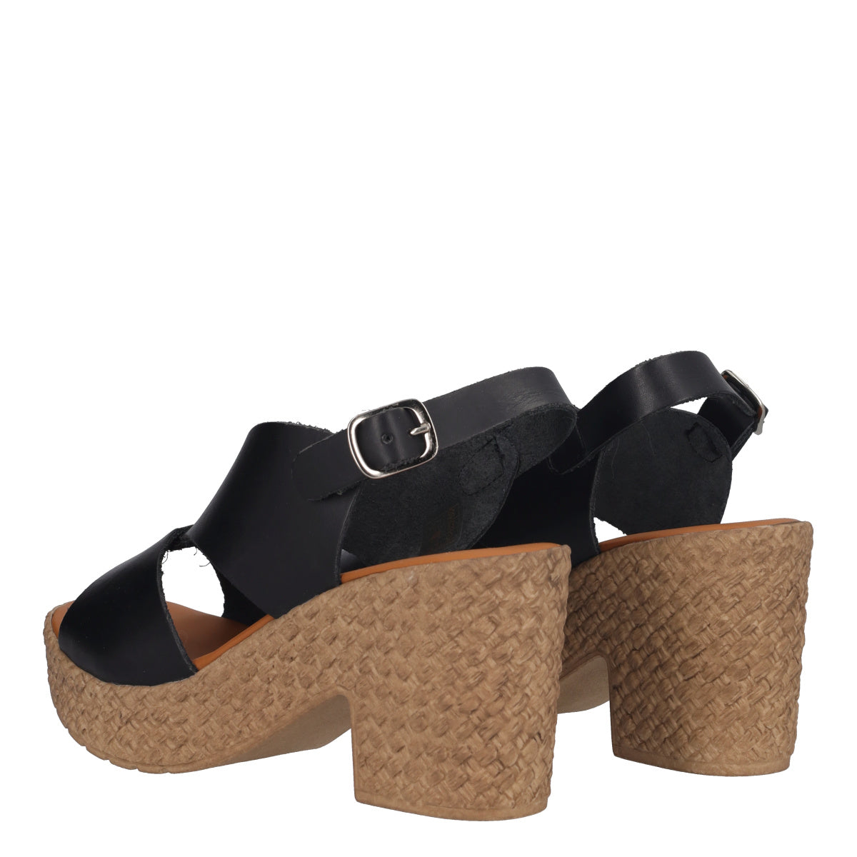 Sandali con Tacco Donna Neri