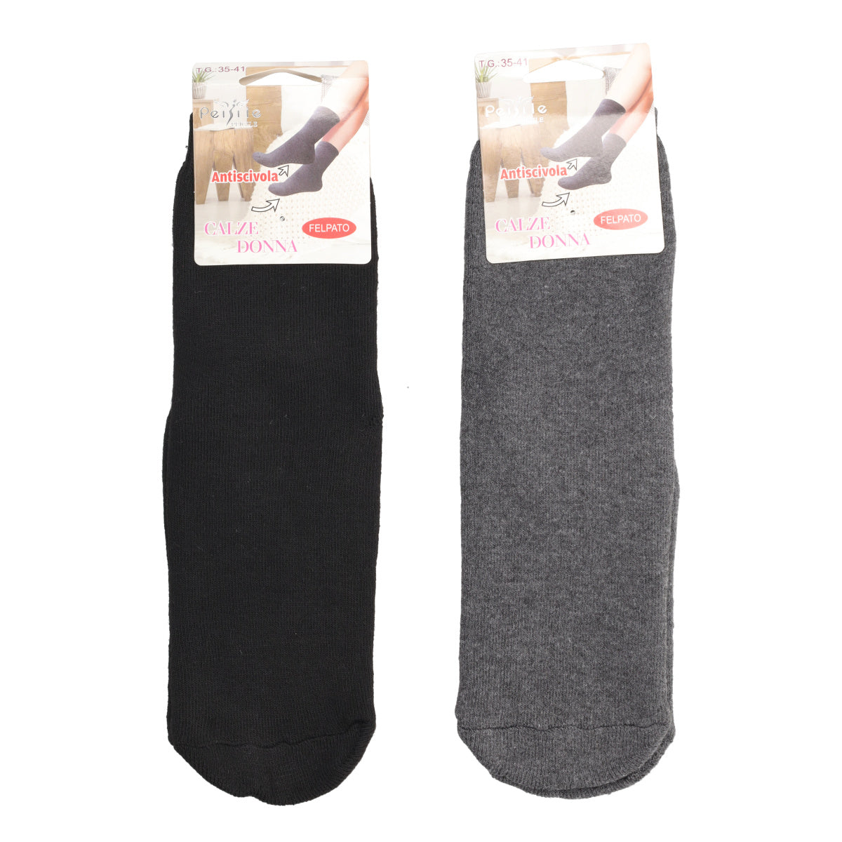 Calze Antiscivolo Donna Colori assortiti