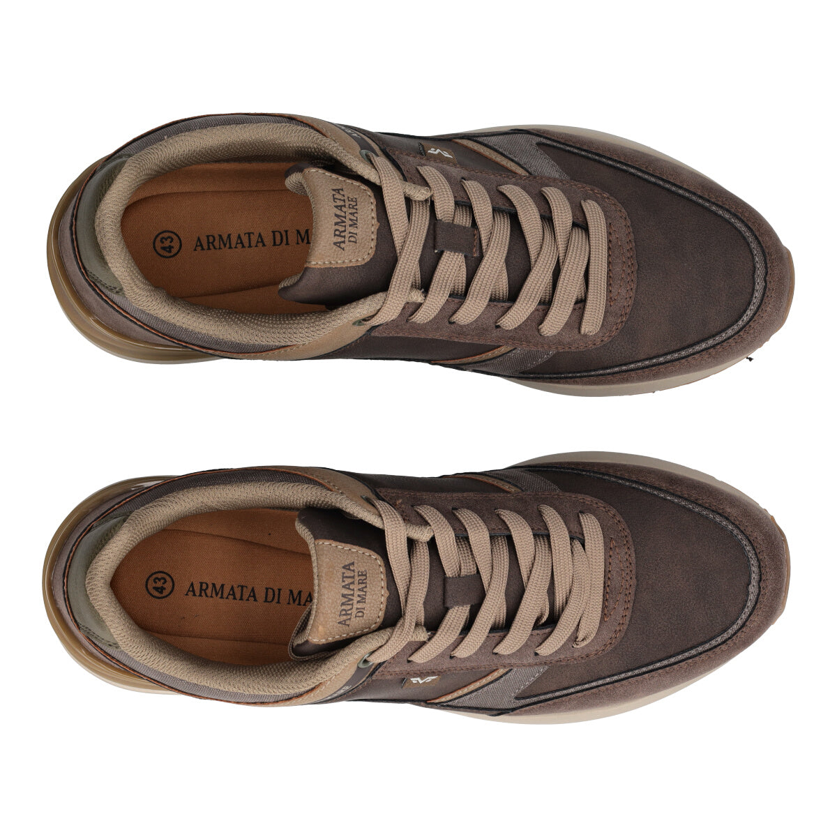 Sneakers Uomo Marroni