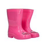 WOLF - Stivali da Pioggia Bambina Fuxia