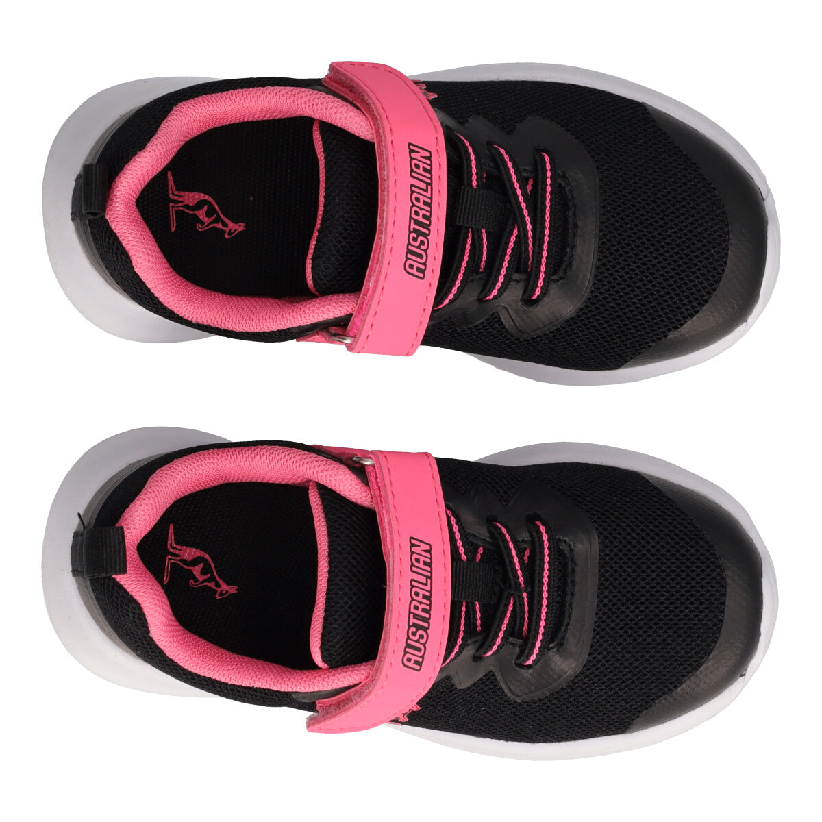 FLAME TD Sneakers Bambina Nere e Fucsia