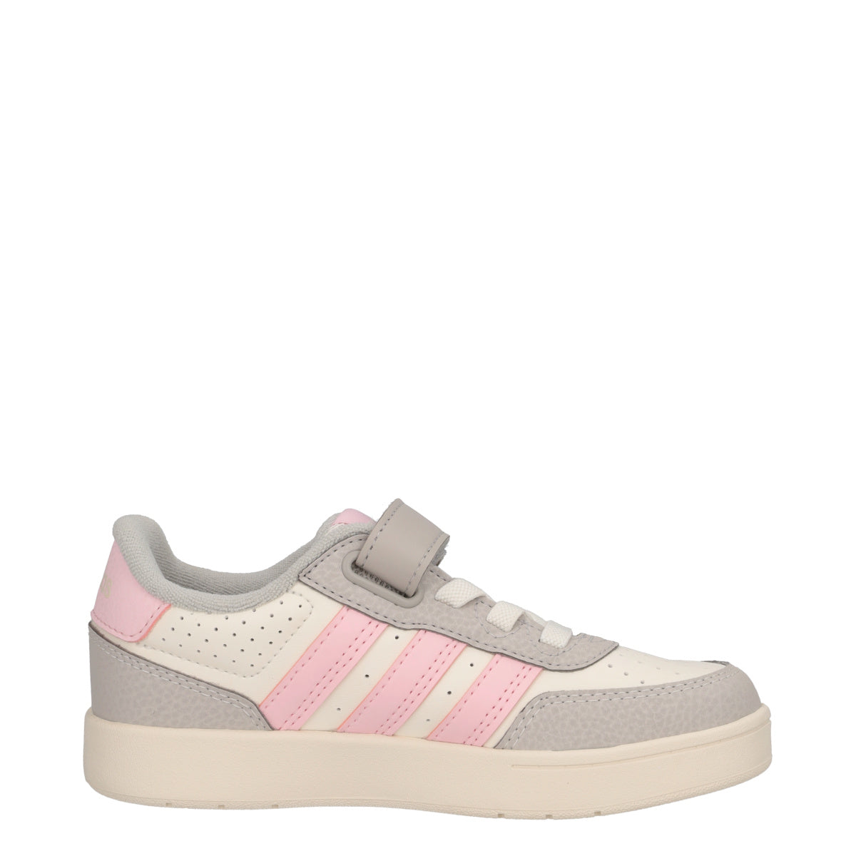 BREAKBASE C Sneakers Bambina Bianche, Grigie e Rosa
