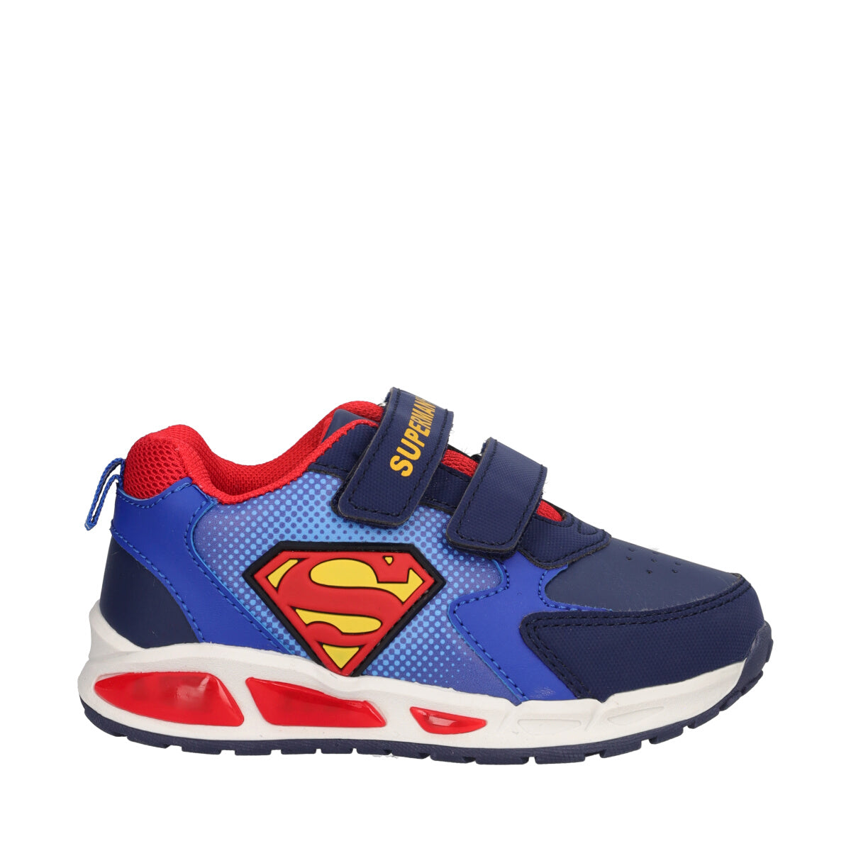 Sneakers Bambino Blu e Rosse Spiderman con Luci