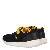 FLAME GS Sneakers Junior Nere e Gialle