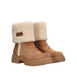 Stivaletti Donna Beige a Due Altezze