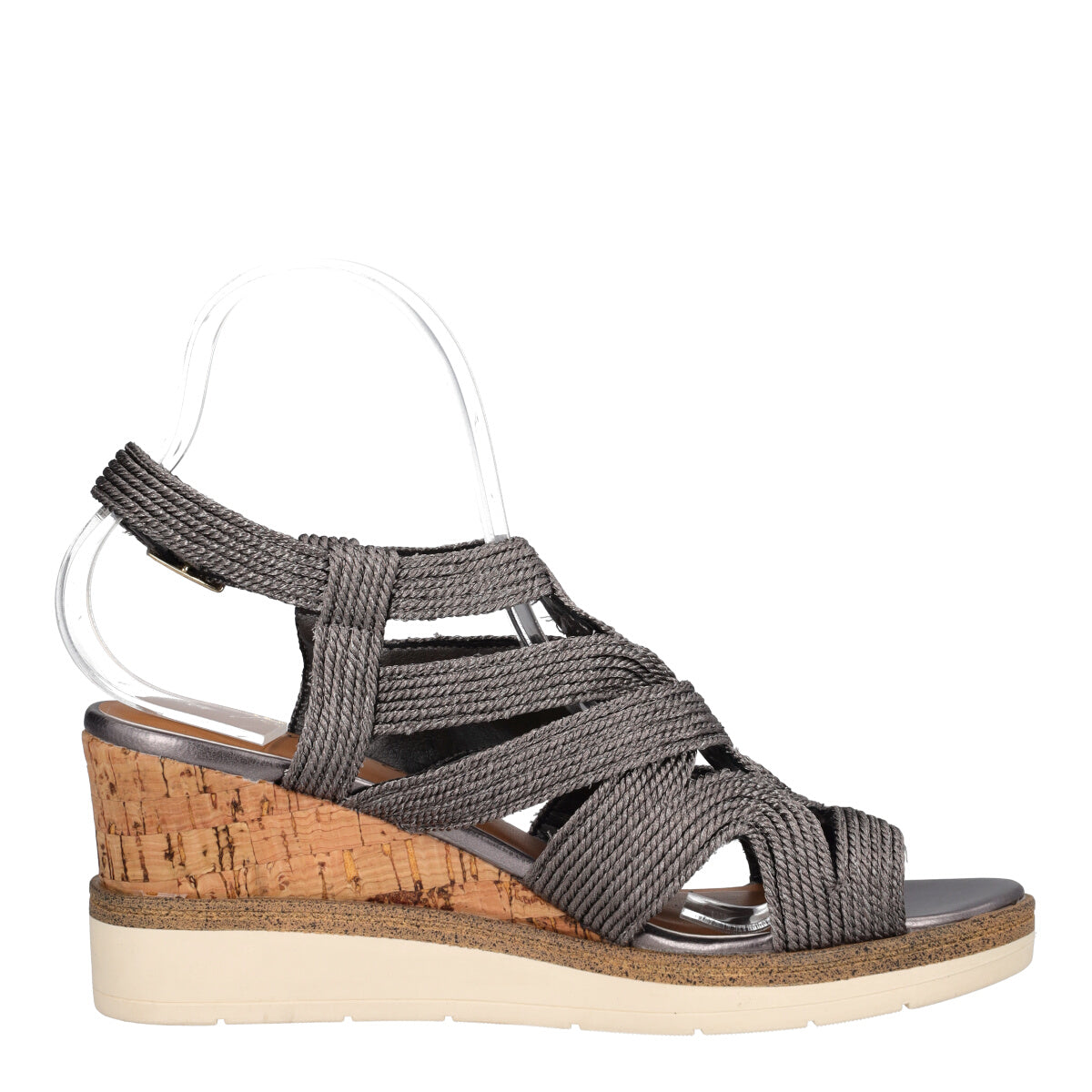 Zeppe Donna Grigio Scuro