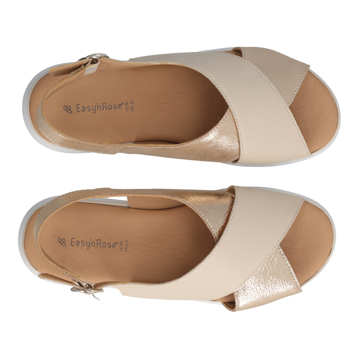 Sandali Donna Beige