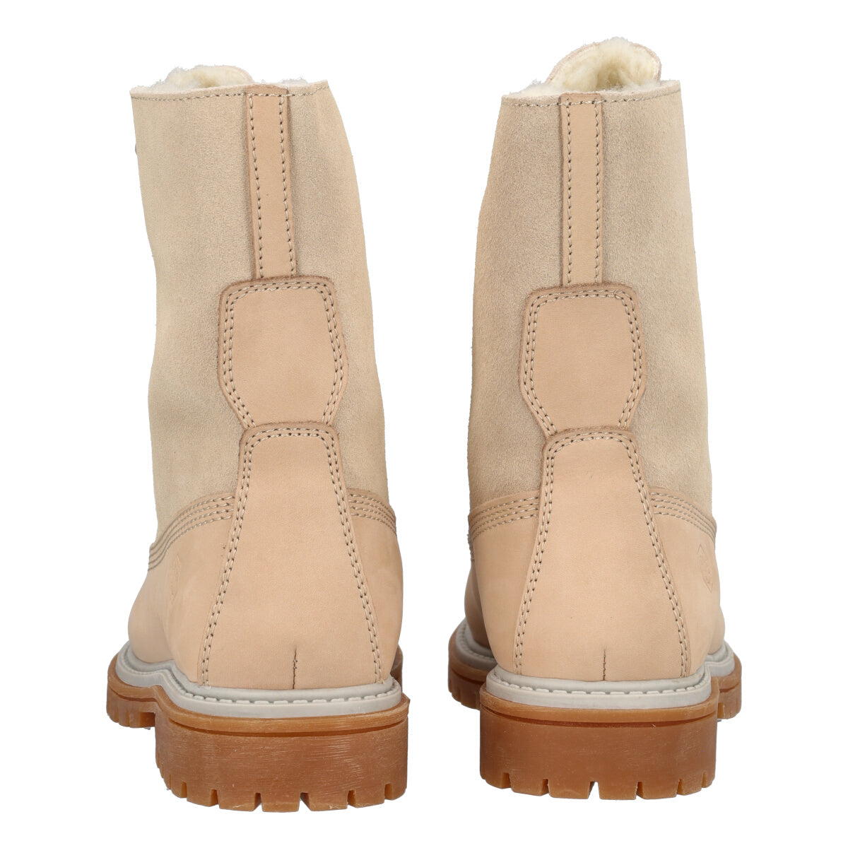 RIVER 2 Polacchi Donna Crema In Pelle