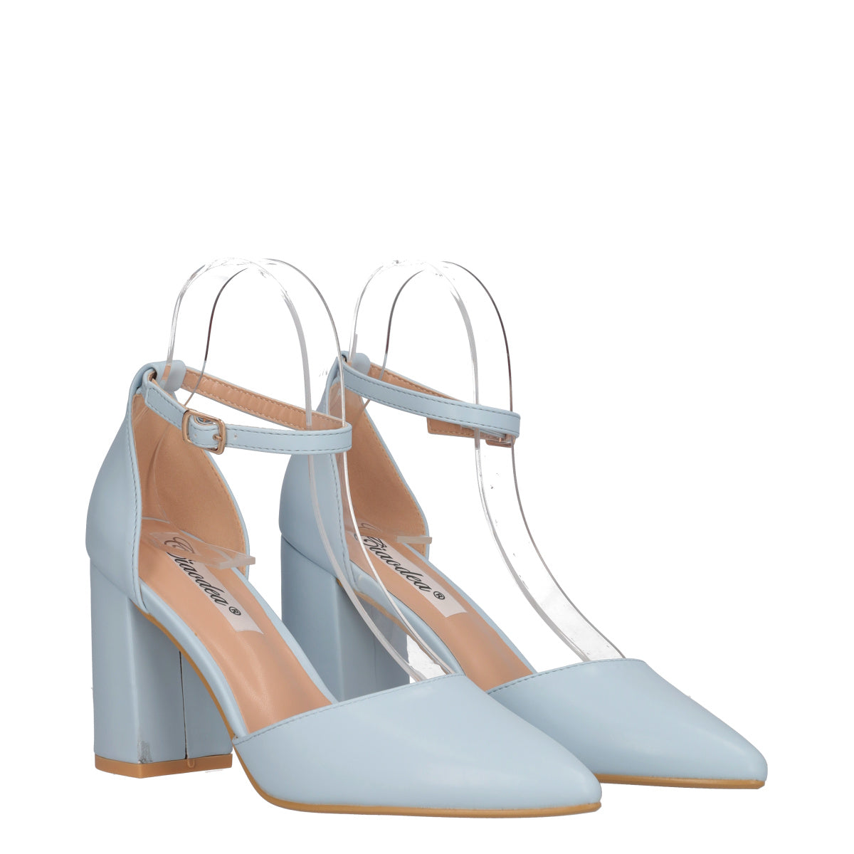 Sandali con Tacco Donna Azzurri