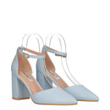 Sandali con Tacco Donna Azzurri