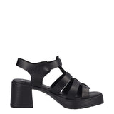 Sandali con Tacco Donna Neri
