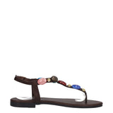 Sandali Infradito Marrone