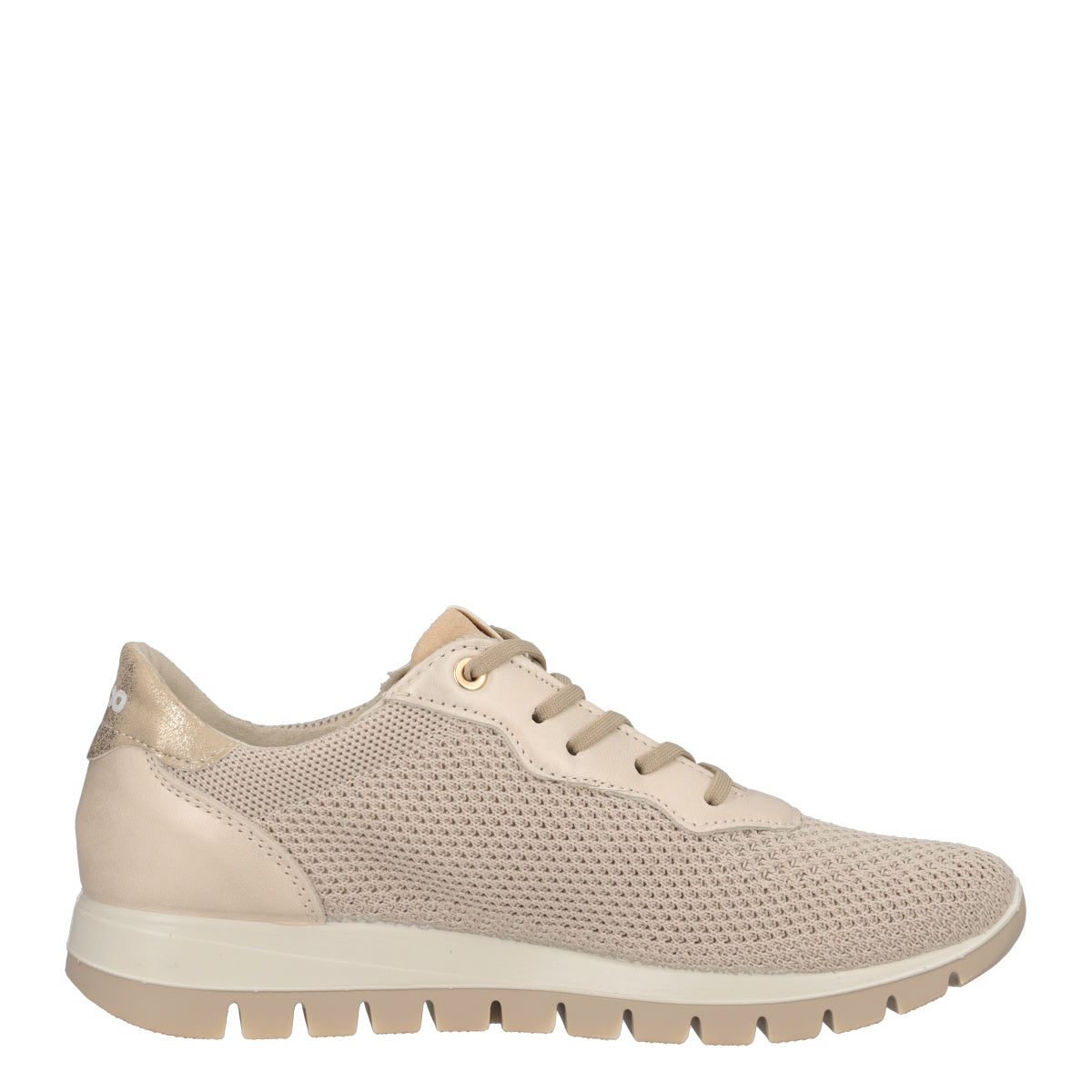ELLEN Sneakers Donna Crema e Oro