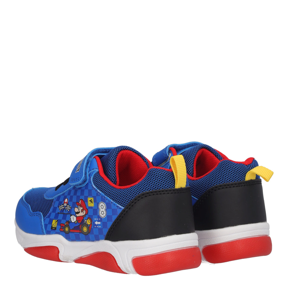 Sneakers Bambino Mario Kart Blu con Luci