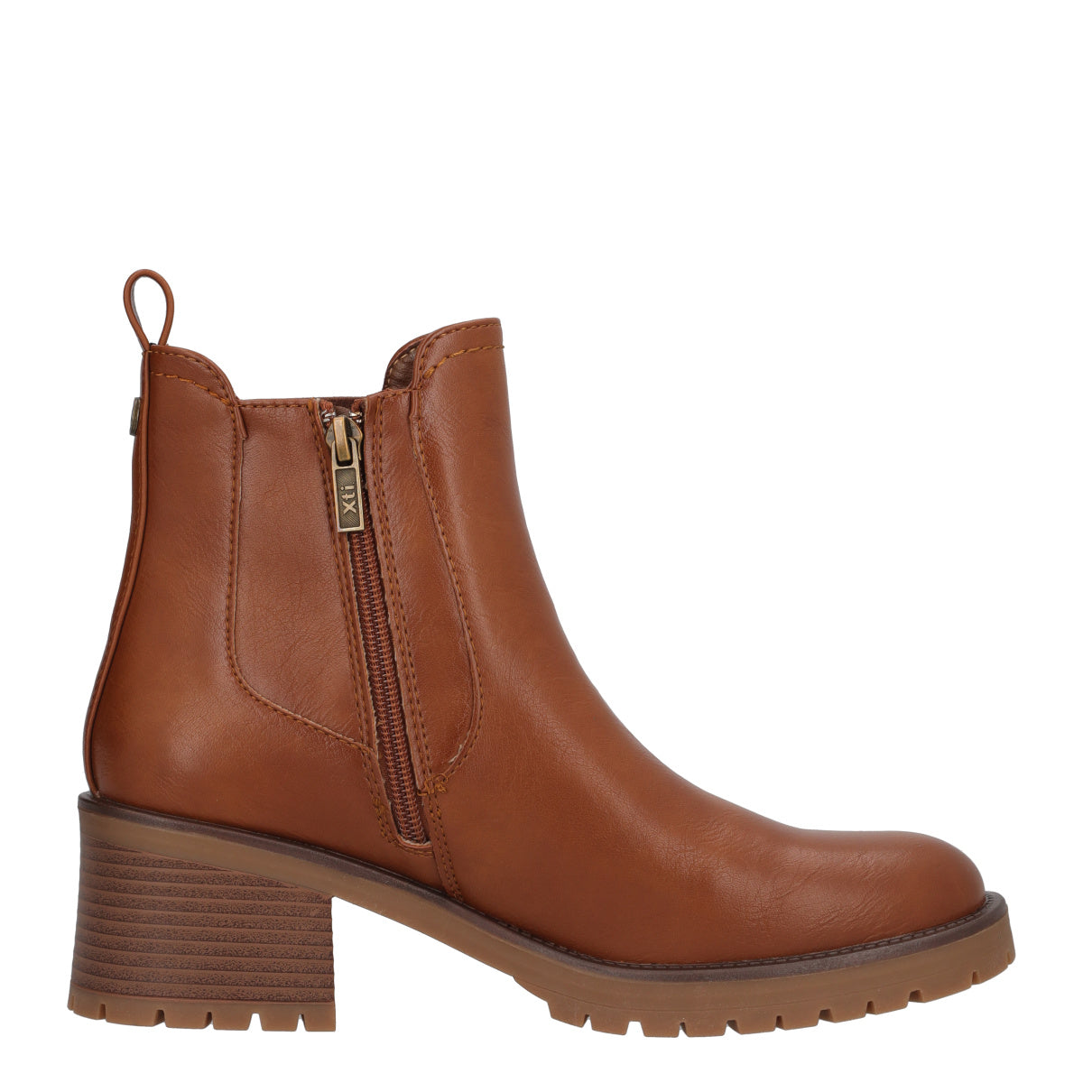 Stivaletti Donna Camel