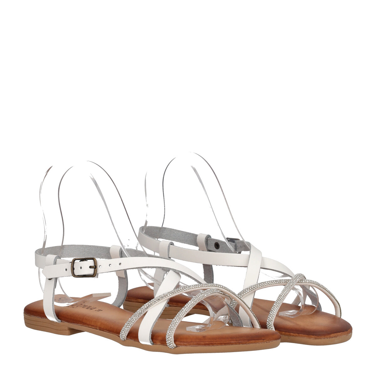 Sandali Donna Bianchi e Argento