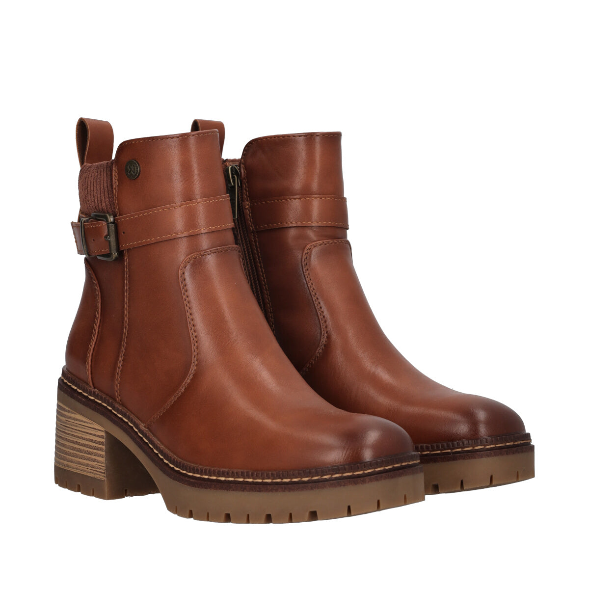 Stivaletti Donna Camel