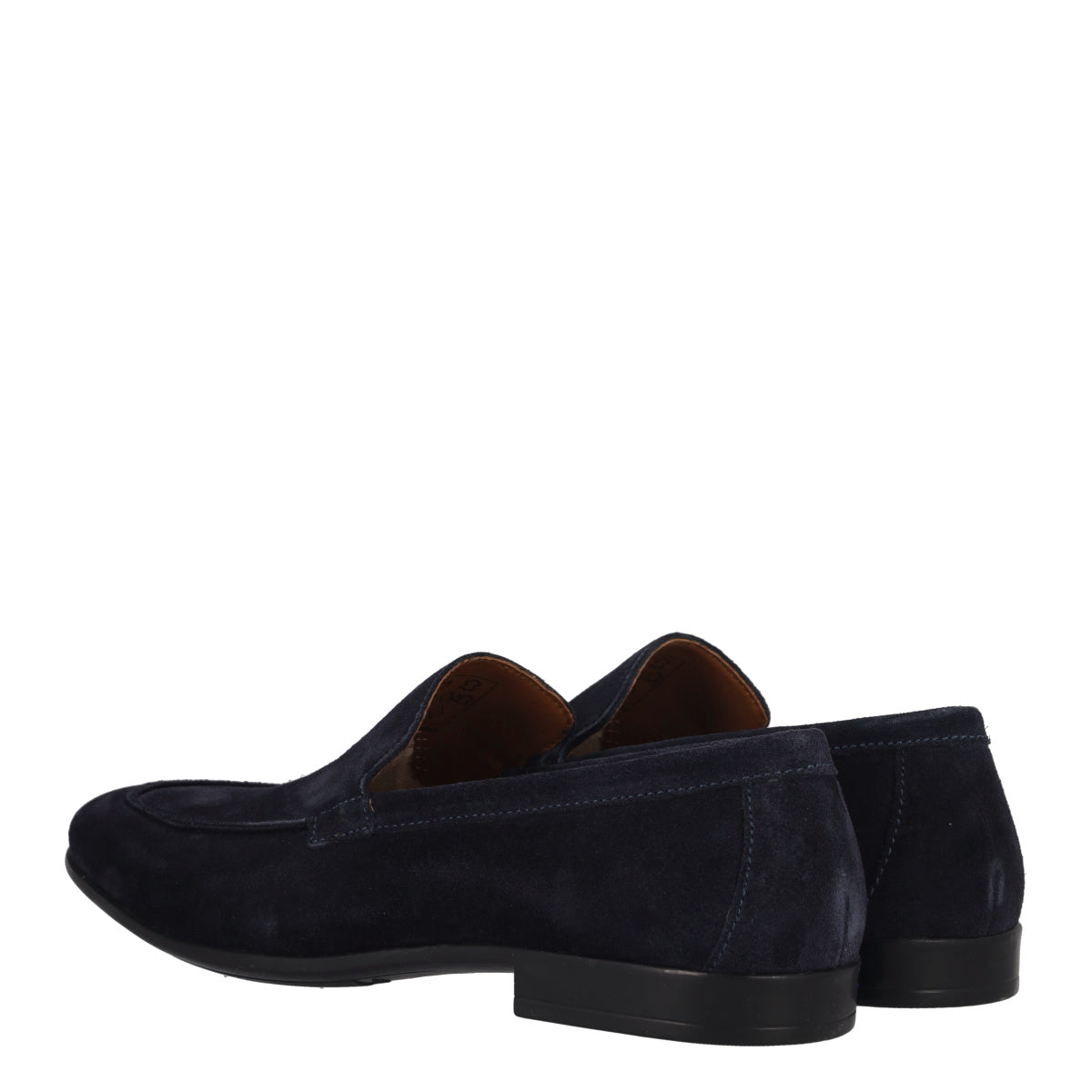EDDY Mocassini Uomo Blu in pelle