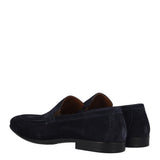 EDDY Mocassini Uomo Blu in pelle