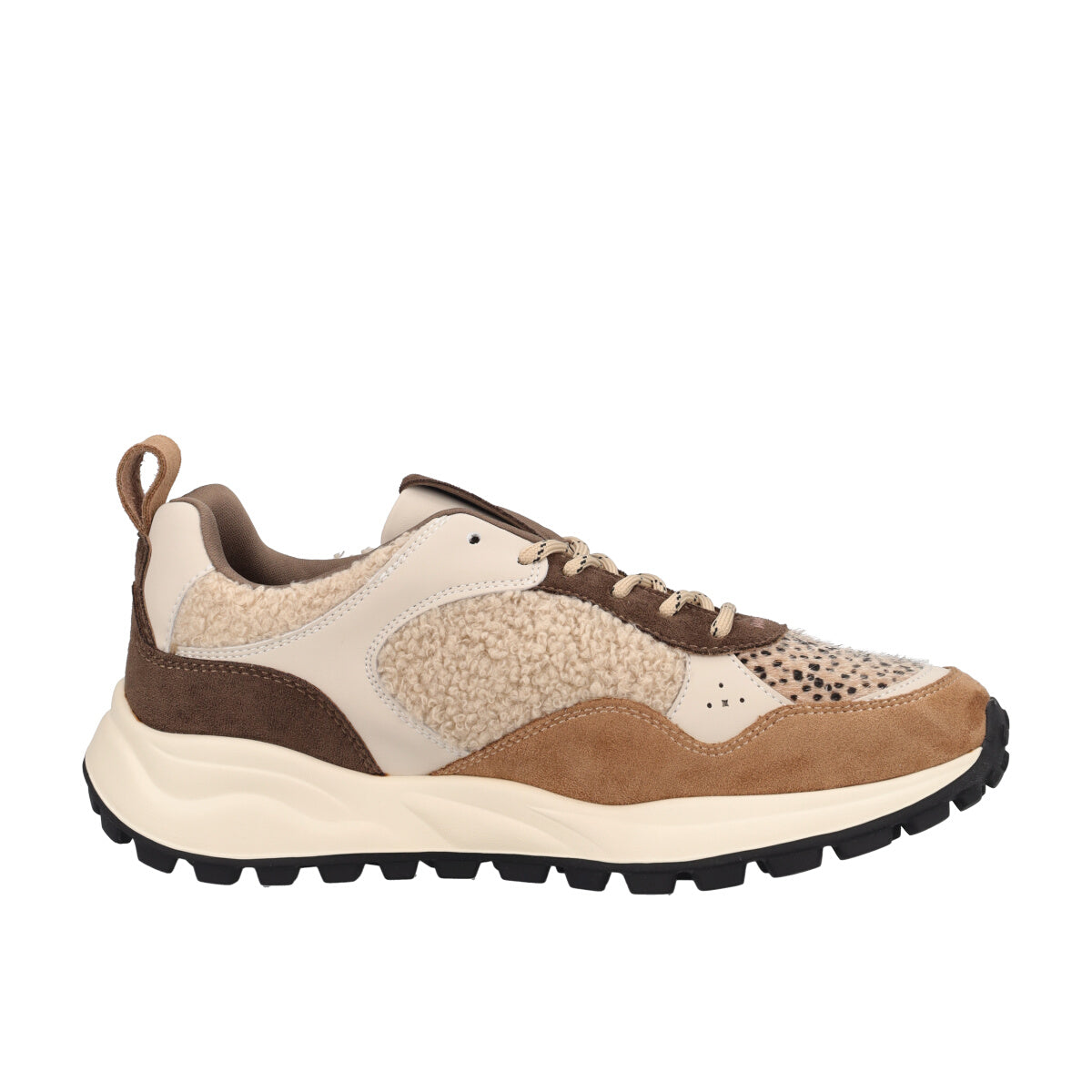 Sneakers Donna Beige e Animalier