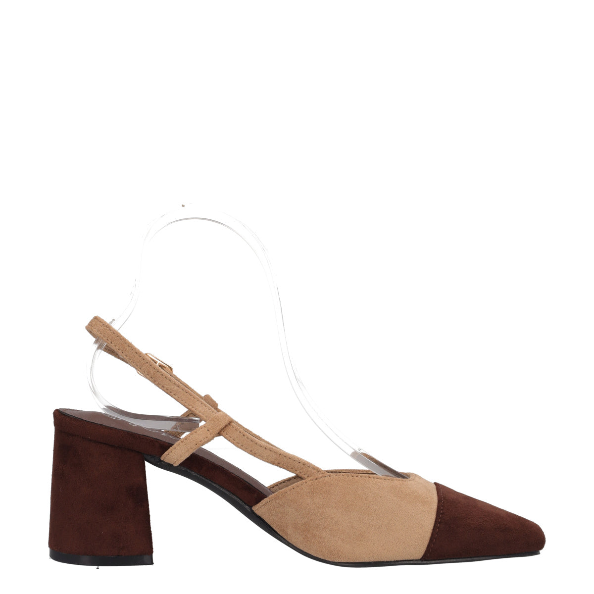Slingback Donna Beige e Marroni
