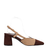 Slingback Donna Beige e Marroni