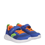 SPRINTYE Sneakers Bambino Blu e Arancio